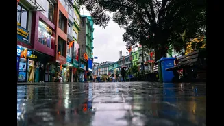 Scattered Rainfall Predicted Across Southern India Until October 10