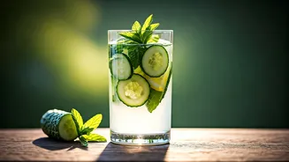 Zero Sugar Cucumber Mint Lemonade: Your Ultimate Refreshing Summer Hydration & Natural Detox Elixir