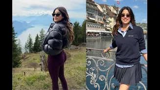 Janhvi Kapoor’s Switzerland Photo Dump Is A Masterclass In Effortless Vacation Style