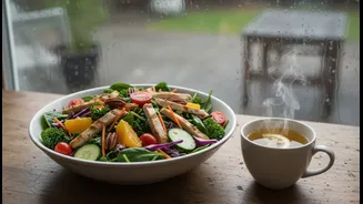 Rainy Day Cravings Can Be Balanced With These 10 Better Food Picks