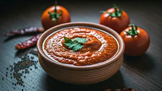 Whip Up Authentic South Indian Tomato Chutney in Just 10 Minutes!