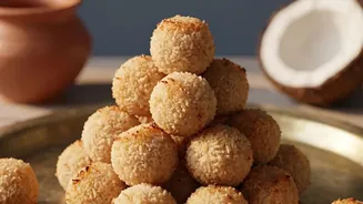 The Four-Ingredient Alia Bhatt Laddoo Turns Coconut Into A Simple Four-Ingredient Treat