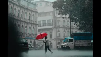 Mumbai experiences heavy rain; IMD predicts more showers with gusty winds
