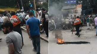 Roads blocked, tires burned: Ranchi protest against student crackdown intensifies