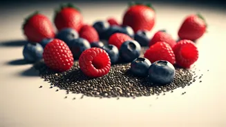 Berries And Chia Are A Smart Snack Pair