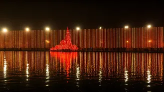 Delhi's Chhath Ghats: Lighting Up for Safety