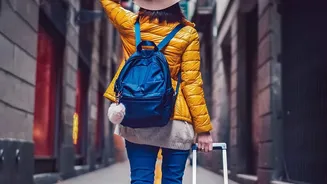 Budget minded Indian backpackers navigate Baku streets without spending heavily on costly travel visas