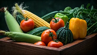Monsoon Markets Are Filled With Fresh Vegetables
