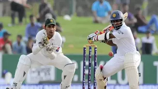 On this day, January 20,2014: Pakistan made the fastest chase of 300 plus total in Test cricket against Sri Lanka in Sharjah