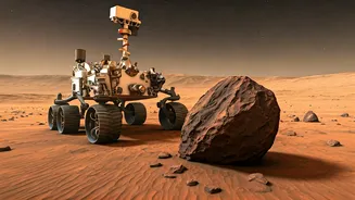 Mars Rover Curiosity's Six-Day Standoff with a Stubborn Martian Rock