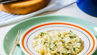 Why Lemon Zest And Fresh Juice Make Creamy Herb Risotto Unbeatable For Dinner