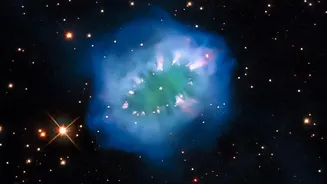 Webb Images a Dying Star Sculpting the Lion Nebula using NIRCam and MIRI