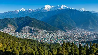 Gangtok Perfectly Placed Between Hot Plains And Mountain Cold