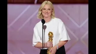 Amy Poehler Beats Ex-Husband Will Arnett To Win Golden Globes’ Inaugural Best Podcast Award