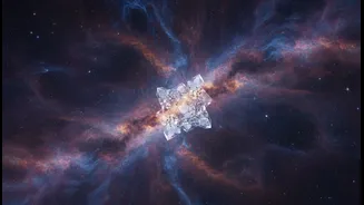 Milky Way Molecular Cloud Reveals Natural Sugar Linked To Living Systems