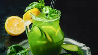 Boost Daily Energy Fast Infuse Water With Cucumber Mint Lemon For Detox Today