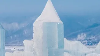 How Ice-Stupa Artificial Glaciers Provide Reliable Drinking Water In Cold Desert Springs