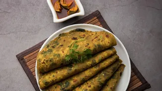 Methi Paratha Offers a Fragrant Change from Heavier Stuffed Options