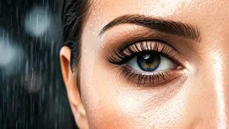 Fresh-Looking Makeup That Survives Rainy Weather