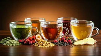 5 Herbal Teas: Glowing Skin and Hair Growth