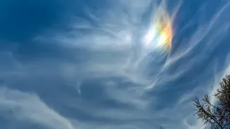 NASA's New Fire Rainbow Picture Turns the Sun's Angle into a Reader-Service Question