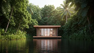 Check Into Secluded Sustainable Floating Cottages For Hidden Backwater Bliss