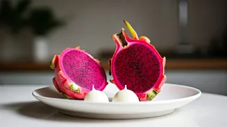 Dragon Fruit Adds Brightness To Lazy Desserts