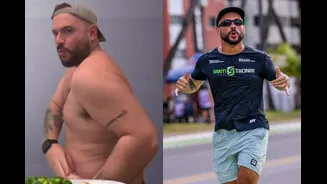 Fotos: Ed Gama impressiona com transformação após perder 30kg