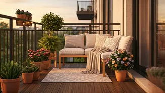 Renters Are Giving Balconies A Budget-Friendly Glow-Up