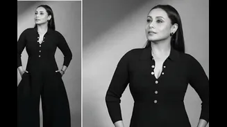 Rani Mukerji Sets The Tone For Mardaani 3 Promotions In A Power-Packed Black Look