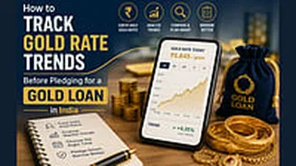 How To Track Gold Rate Trends Before Pledging For A Gold Loan In India
