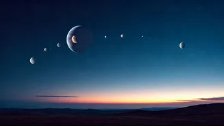 Track Spectacular Multi Planet Lines Gracing Clear Evening Horizons