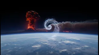 How readers can follow how stratospheric moisture changes climate calculations with Wildfires And Volcanoes