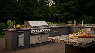 Outdoor Kitchens Bring Restaurant Energy Home