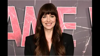 Dakota Johnson Makes A Hilarious Cameo During Lily Allen's SNL Musical Performance