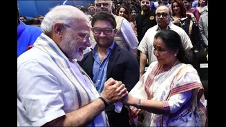 PM Modi Condoles Asha Bhosle's Death: 'Her Songs Will Echo Forever In People's Lives'