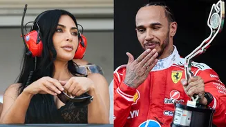 Lewis Hamilton fala pela primeira vez sobre relacionamento com Kim Kardashian:'Ela faz...