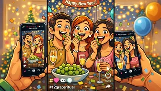 ‘Let’s Just Follow The Damn Ritual’: Why The ‘12 Grape’ Trend Is Blowing Up On Internet This New Year’s Eve
