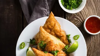 Air Fried Street Food Swaps Enjoy Samosas And Momos With Reduced Fat Content