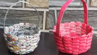 Have old newspapers? Try this DIY idea