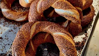 Snack time? Try these Turkish simit delights