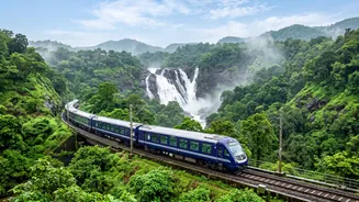 How Pune Travelers Experience Scenic Waterfall Views On Budget VistaDome Rail Trips To Goa