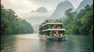 How India Luxury Riverbed Cruises Attract Millennial Travelers Seeking Relaxed Scenic Rainy Getaways