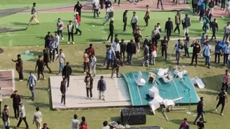 WATCH: Messi visit turns Messy, Fans who paid 12k angry at the event management