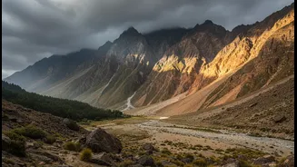 How rain-shadow zones keep Spiti and Ladakh accessible during heavy monsoon mountain landslide seasons