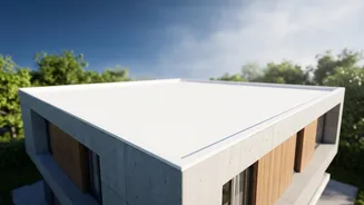 Reflected Cool Roof Coating Innovations Help Homes Save Electricity On Air Conditioning