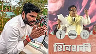 Mumbai BMC Elections 2026: Raj Thackeray Targets BJP’s K Annamalai Over 'Bombay Not Maharashtra’s City' Remark, Calls Him 'Rasmalai'; Invokes 'Hata...