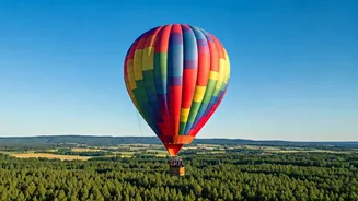 Hot Air Balloon Adventures: Soaring High Over India