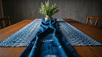 Crafting Stunning Table Linens with Authentic Yoruba Adire Patterns at Home