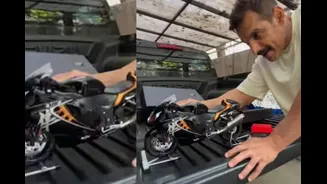 ‘Can I Ride It?’: John Abraham Gets ‘Baby’ Hayabusa From Fan | Watch